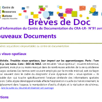 Brèves de doc N°91 - avril 2021