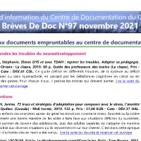 Brèves de Doc N°97 - nov 2021