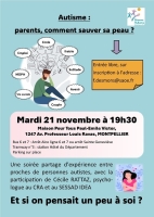 Autisme : parents, comment sauver sa peau ?